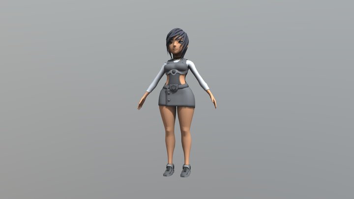 dasha 3D Model