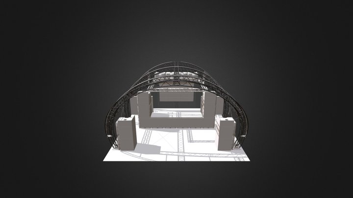 main stage 3D Model