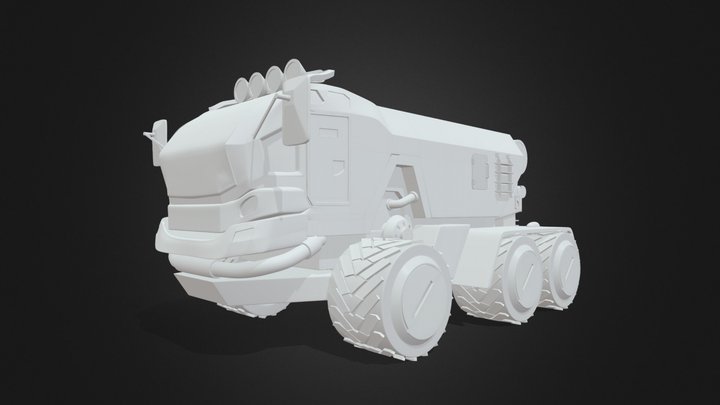 Overwatch - Truck 3D Model