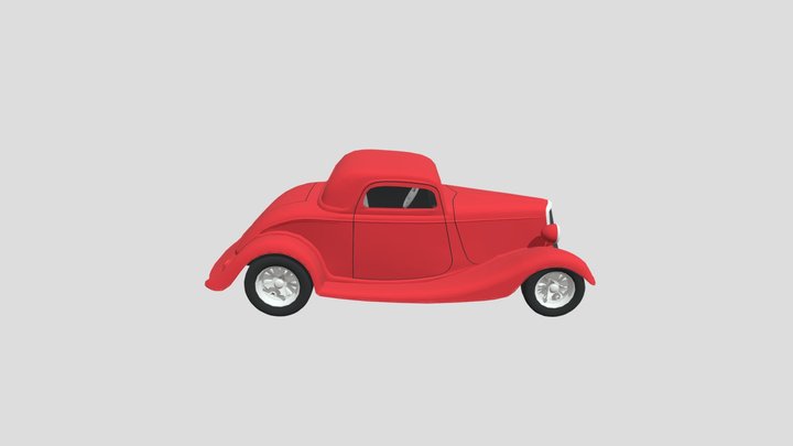 3D Model - Ford-eliminator-1933 3D Model