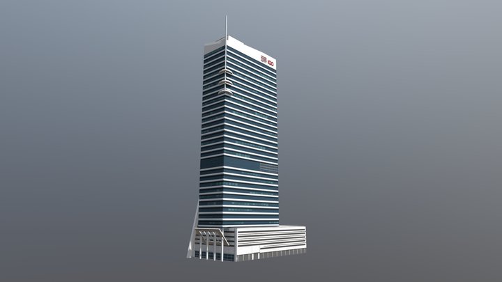 Dubai Building 06 3D Model
