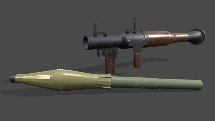 Rocket Launcher 3D Model