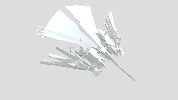 Velcrow (white Raven) V3 3D Model