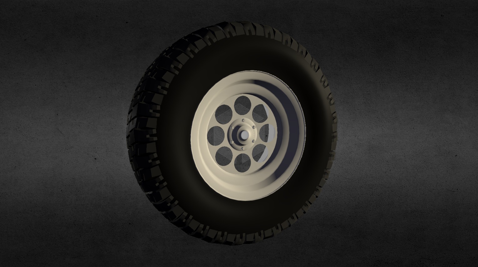 Wheel - 3D model by ggoodman1974 [a455aea] - Sketchfab