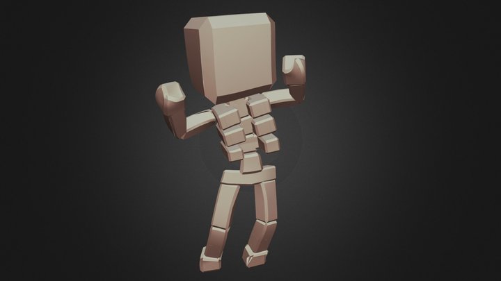 Skeleton Dance ( Ant Develop ) 3D Model