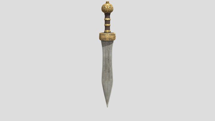Roman Gladius Sword / Blade 3D Model