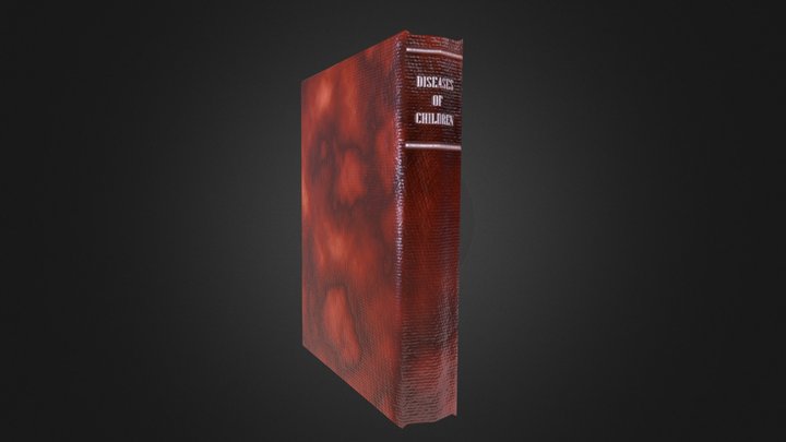 Doctors book 19th century 3D Model