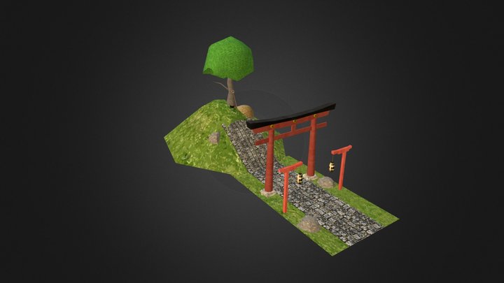 Japanscene 3D Model