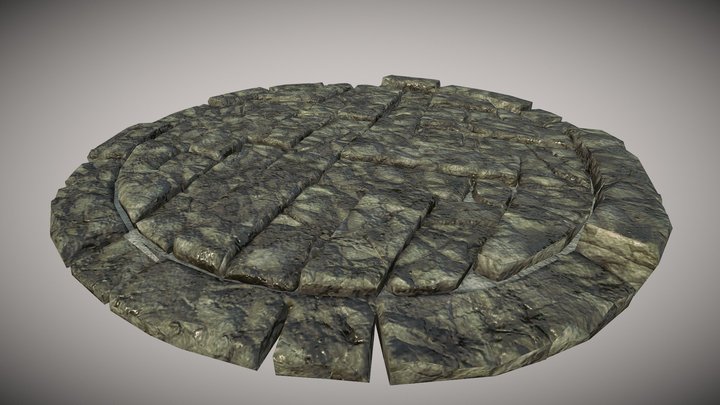 Aztec_podium 3D Model