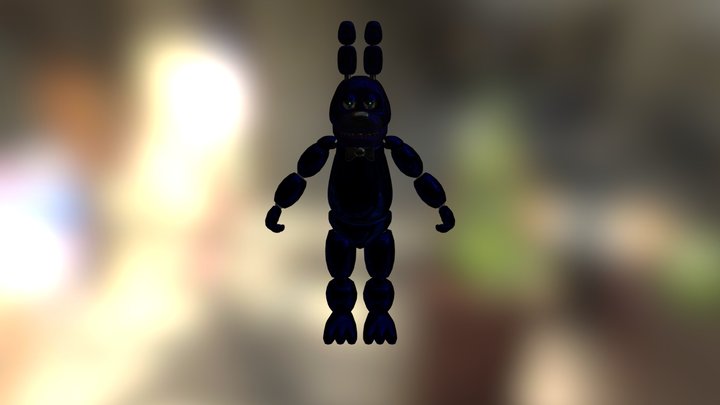 Shadow Bonnie 1.0 3D Model