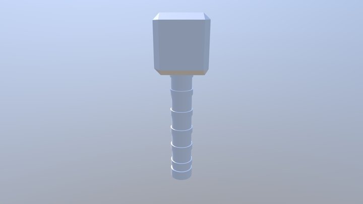 Quick Mjolnir 3D Model