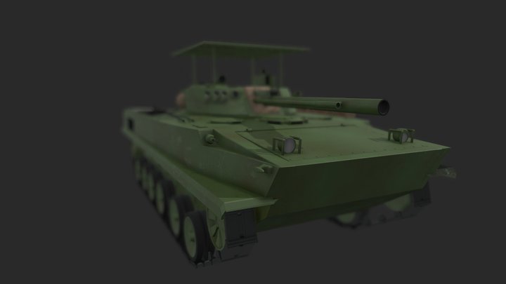 BMP-3 3D Model