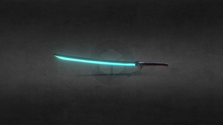 Thermal katana 3D Model