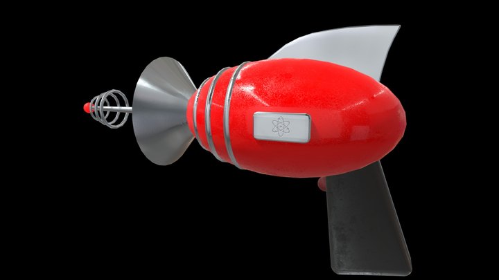 Toy blaster 3D Model