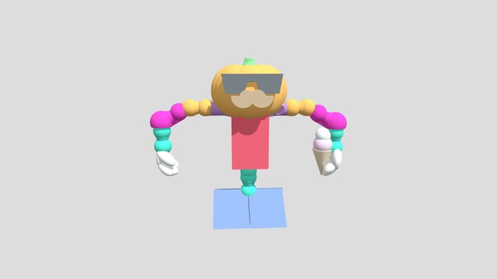 Magnificent Hillar, Nannybot 3D Model