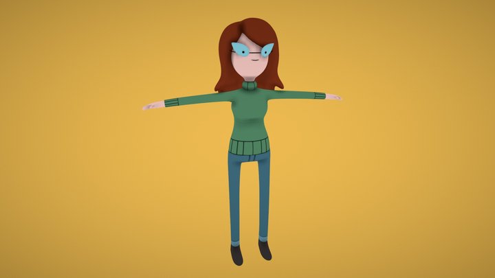 Betty Grof 3D Model