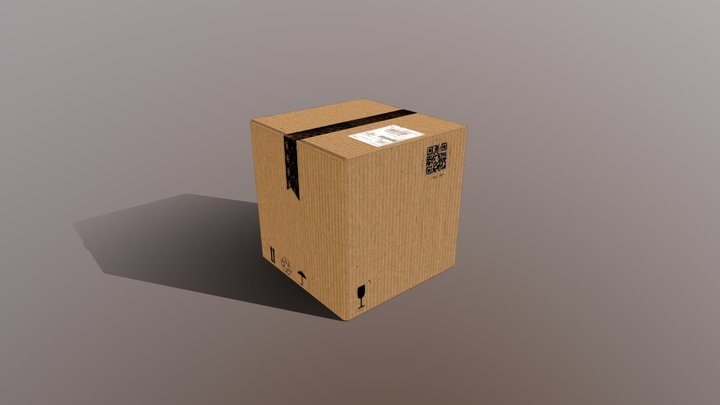 Box 300X300X300 3D Model