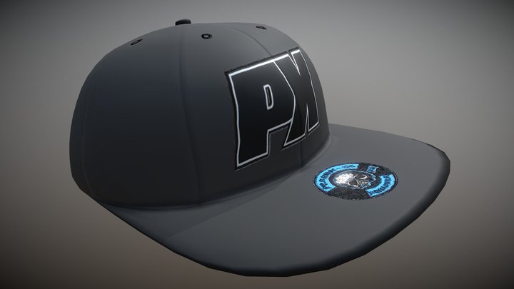 Hat Hip- Hop – Modelo 3D gratuito STL