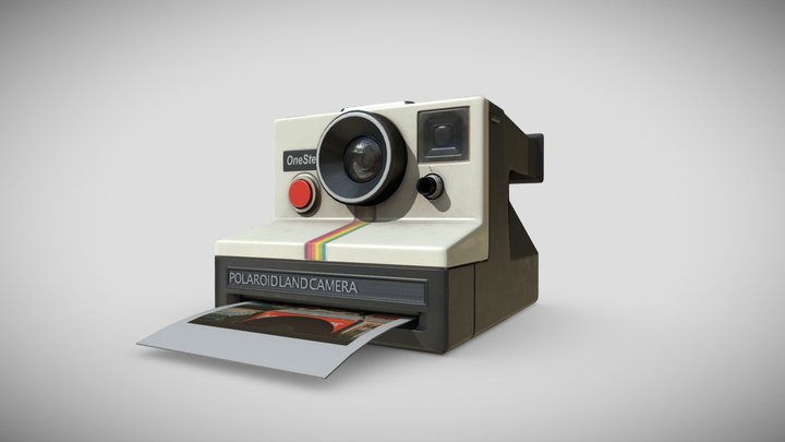 Polaroid Onestep SX-70 3D Model