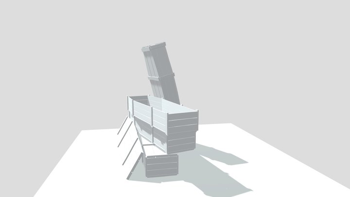 coffin_HIGH POLY 3D Model