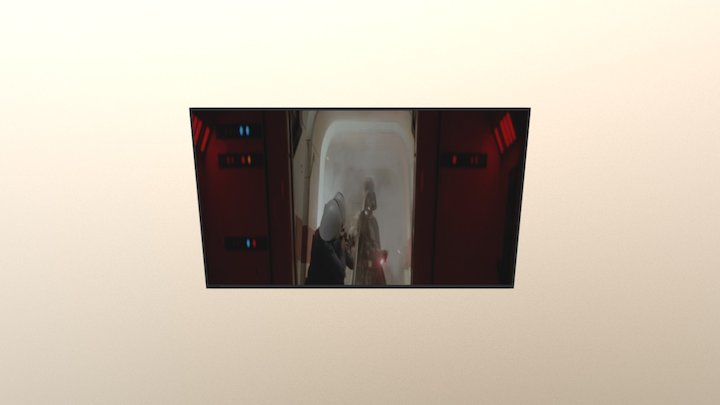 Sony A1E OLED 77in 4k Ultra Smart TV 3D Model
