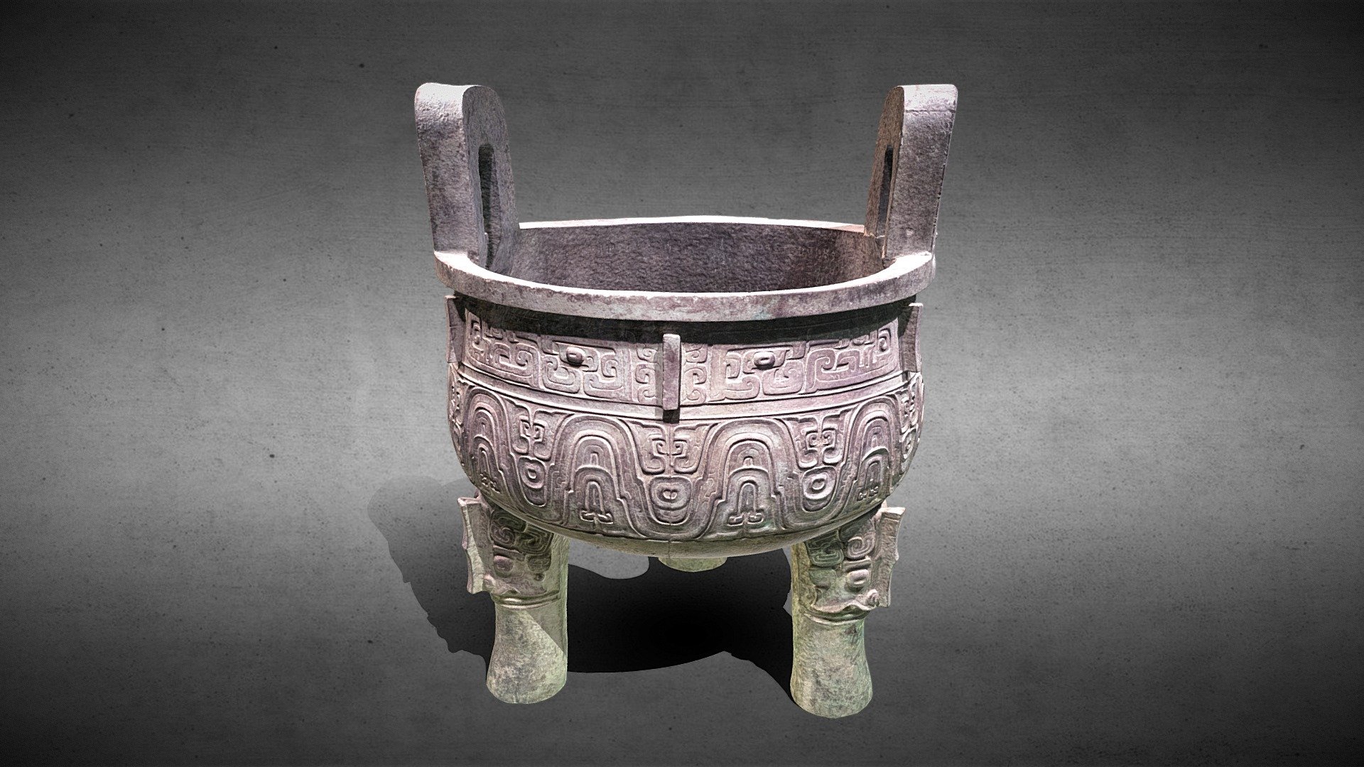 DA KE DING (Food Vessel) - 3D model by Tigershill (@tigerofchen ...