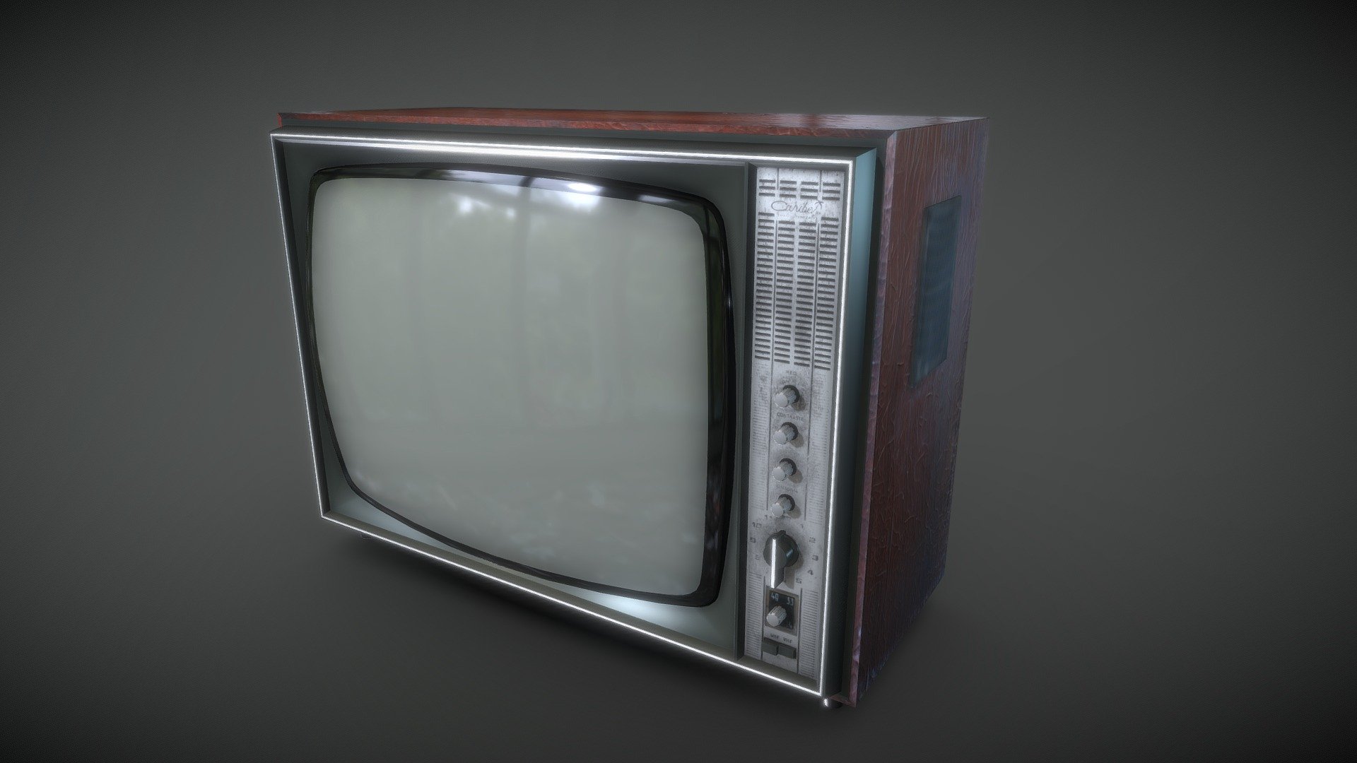 Netelig kubus wetgeving Old TV - Buy Royalty Free 3D model by Yimit (@yimit) [a45f333]
