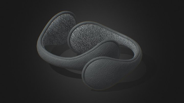 Fleece Ear Muffs 3D Model