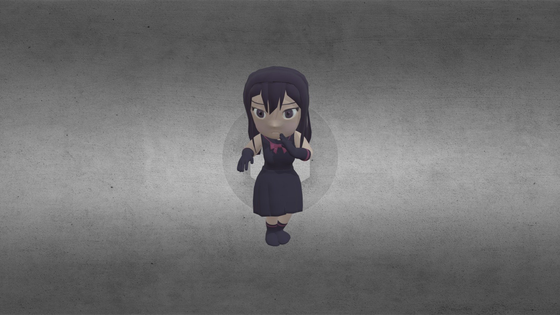 chibi_character10_3 - 3D model by alexmak16 [a45fe84] - Sketchfab