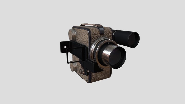 Old Vintage camera 3D Model