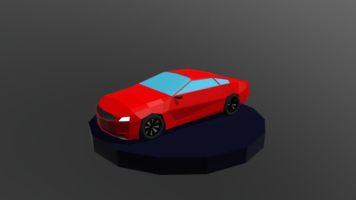 1980 Pixar Cars 3D Model