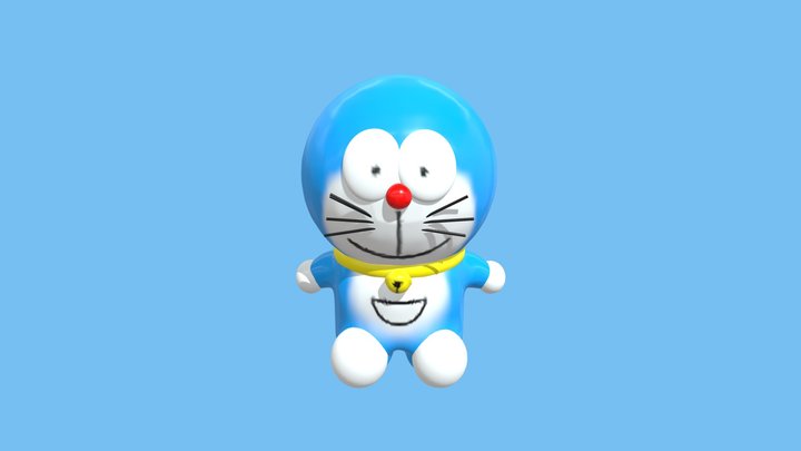Little Doraemon 3D Model