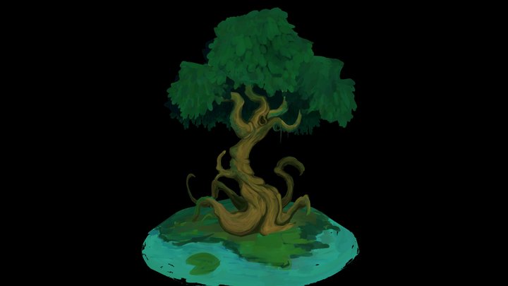 2.5D_Tree_V1 3D Model