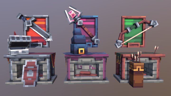 Class Fireplaces 3D Model