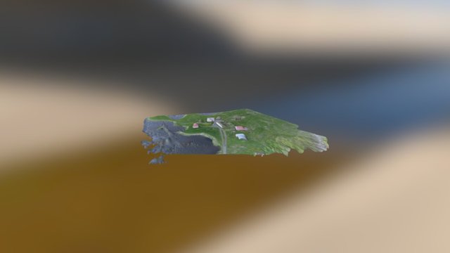 Grænavatn 3D Model