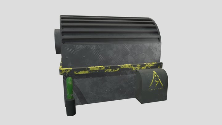 MachineEngine 3D Model