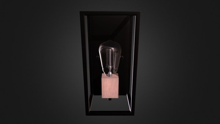 Light Oil Rubbed Bronze And Tarnished 3D Model
