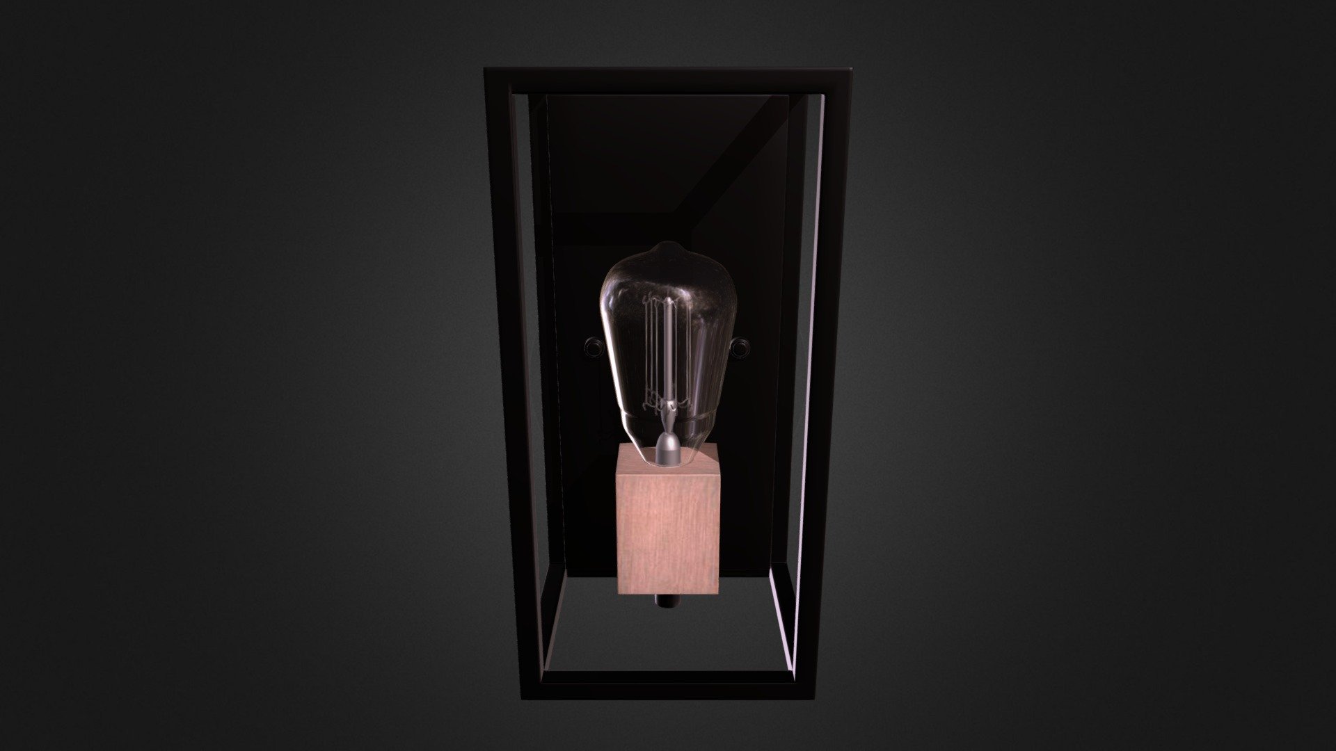 Light Oil Rubbed Bronze And Tarnished 3D model by Fernando Henrique
