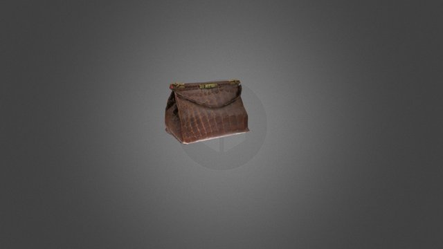 Leather Bag 3D Model