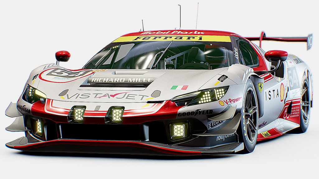 Ferrari 296 GT3 | www.vecarz.com