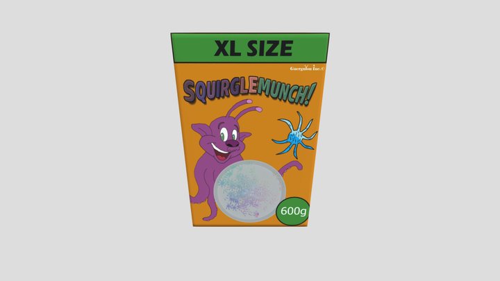 Alien Cereal Box