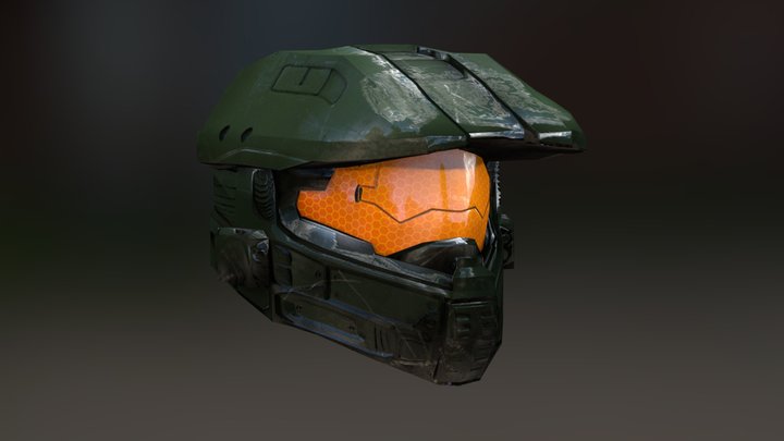 Helmet (Master Chief) 3D Model