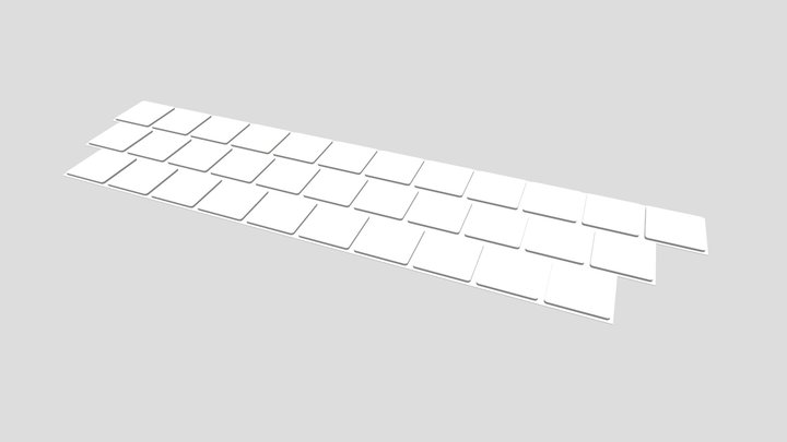KeyBoardKeys 3D Model