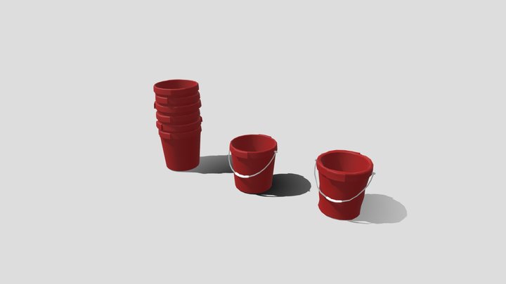 Bucket Challenge 3D Model