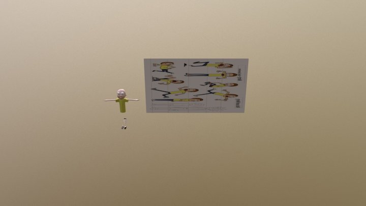 Morty 6 3D Model