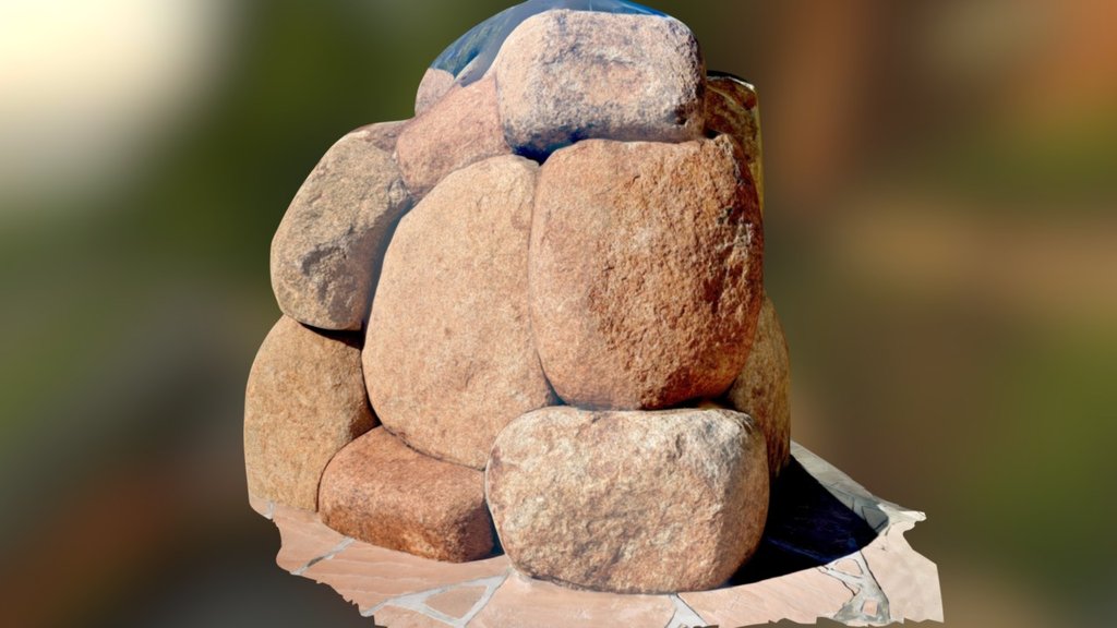 Rock Formation at the Noguchi Museum