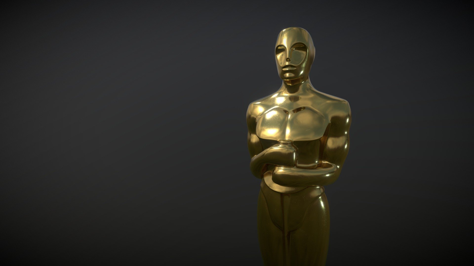 Academy Awards Oscar Statuette Modello 3D - Scarica Oggetti di Vita on