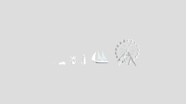[HW XYZ School] Blocking 3D Model