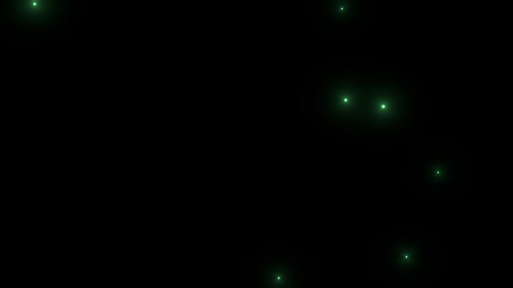 Fireflies 3D Model