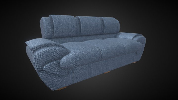 Sofa material EAD 3D Model